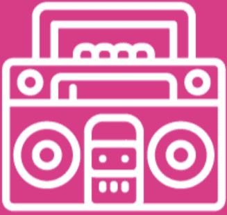 Boom box icon